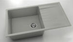 FAT Chiuvetă bucătărie marmură compozită 1 cuvă FAT Avangard 229 49x90 cm cu picurător Inox reversibilă (229-13) Chiuveta