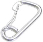 Pösamo Carabinieră asimetrică cu arc de siguranță Pösamo Nautic Pro 60x6 mm, inox A4 (2100400209)