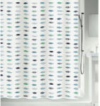 spirella Perdea de duş spirella Santorini Textil 180x200 cm alb/albastru (1.019.261) Perdea de dus