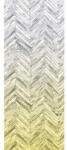 Komar Fototapet vlies Komar 6000C-VD1 Herringbone Panel galben 100x250 cm (6000C-VD1)
