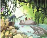 Komar Fototapet hârtie Komar 8-4106 Disney Edition 4 Jungle Book Swimming Baloo 368x254 cm (Aug 06)