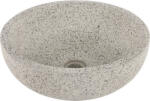 Differnz Lavoar pe blat Differnz Terrazzo Ø40 cm negru/alb (38.010.55)