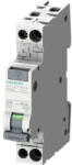 Siemens Întreruptor automat cu protecție diferențială RCBO 1P+N 10A 4, 5kA/30mA, curbă C, tip AC, 1 modul (5SV1313-1KK10)