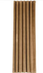 Mendola Draperie semiopacă cu rejansă Mendola Castellano uni maro 300x260 cm (10-237CAST-13-R015)