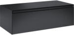 Jungborn Dulap bază lavoar baie suspendat Jungborn DECEM 100x45, 8 cm MDF negru mat 1 sertar (168941)