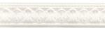 DECOSA Baghetă decorativă polistiren expandat Decosa 2835 albă 200x6x1, 4 cm (2835)