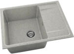FAT Chiuvetă bucătărie granixit 1 cuvă FAT Avangard 238 49x65 cm cu picurător Pewter reversibilă (238-210) Chiuveta