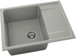 FAT Chiuvetă bucătărie marmură compozită 1 cuvă FAT Avangard 238 49x65 cm cu picurător Inox reversibilă (238-13) Chiuveta