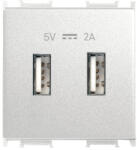Panasonic Priză USB dublă Panasonic Thea Optima, 2 module, alb (P-TO.USB.2M)