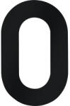 Metafranc Număr casă „0 pentru poartă/ușă, oțel inoxidabil negru (424697)