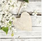 Pure Living Tablou sticlă Pure Living White Spring II 30x30 cm (GLA1063A)