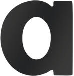 Metafranc Literă casă „a pentru poartă/ușă, oțel inoxidabil negru (424707)