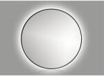 Cordia Oglindă baie cu LED Cordia Round Line Ø60 cm ramă neagră IP 44 (R06000BIP44)