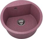 FAT Chiuvetă bucătărie granixit 1 cuvă FAT Avangard 223 Ø51 cm fără picurător Violet (223-460) Chiuveta