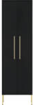 Möbelpartner Dulap baie înalt pe sol 46, 2x154, 7 cm PAL negru Sarah (152648)