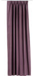 SoleVito Draperie cu rejansă Solevito Solar uni mov 210x245 cm (10-149BLACK-A06-R006)