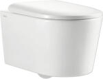 Jungborn Vas WC suspendat Jungborn ONE rimless cu tehnica Turbo Flush, incl. capac WC, alb (SWA825)