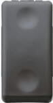 Gewiss Buton cu revenire Gewiss System, 1 modul, negru (GW21510)