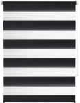 Soluna Rulou dublu (zebră) gri 100x190 cm (Roleta_zebra_547)