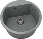 FAT Chiuvetă bucătărie granixit 1 cuvă FAT Avangard 223 Ø51 cm fără picurător Slate (223-254) Chiuveta