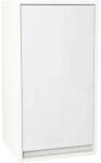 Devo Dulap baie suspendat 40x76 cm PAL alb Devo Cristal 2.0 1 ușă de sticlă (PO2-SW1DPR40x76-P36)