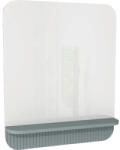 Devo Oglindă baie cu poliță Devo Gloria 2.0, 70x86 cm, verde striat (GL2-LUPL70-2-F72)