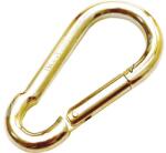 Pösamo Carabinieră simplă Pösamo 100x10 mm, oțel zincat galben (2100400301)