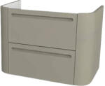 Devo Dulap bază lavoar baie suspendat Devo Gloria 2.0 70x50 cm MDF gri sertar cu închidere lentă (GL2-SU2S70-1-F111)