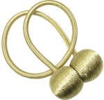 Gardinia Legătoare draperie Gardinia Flex-S cu magnet, auriu, 48 cm, set 2 buc (36461)