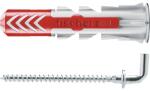 Fischer Befestigungssysteme Dibluri plastic cu cârlig Fischer DuoPower 8x40 mm, 4 bucăți (535001)