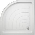 Belform Cădiță de duș semirotundă Belform Logos 90x90x14 cm acril alb 27CB0093 incl. sifon și racord flexibil (27CB0093)