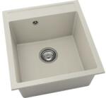 FAT Chiuvetă bucătărie fatgranit 1 cuvă FAT Avangard 224 51x46 cm fără picurător Beige (224-1003) Chiuveta