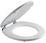 Savinidue Capac WC universal Savini, închidere simplă, 37, 5x44, 3 cm, alb (CWATHQO)