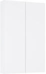 Jungborn Dulap baie suspendat 50x80 cm PAL alb mat Jungborn 2 polițe de sticlă (168310)