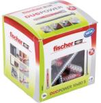 Fischer Befestigungssysteme Set dibluri nylon cu șurub Fischer Duopower 10x80 mm, 10 bucăți (538257)