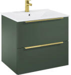 Roca Set Roca Elegant Plus bază lavoar și lavoar 60 cm verde (A852018534)