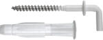 Tox Dübel Dibluri plastic cu cârlig alb Tox Pirat Will 8x51 mm, pachet 2 bucăți (51701121)