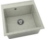 FAT Chiuvetă bucătărie granixit 1 cuvă FAT Avangard 225 51x51 cm fără picurător Pewter (225-210) Chiuveta