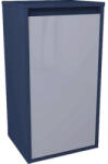 Devo Dulap baie pe sol 40x76 cm PAL albastru Devo Cristal 2.0 1 ușă deschidere dreapta (PO2-PS1DPR40x76-P72)