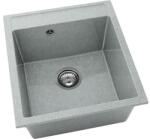 FAT Chiuvetă bucătărie granixit 1 cuvă FAT Avangard 224 51x46 cm fără picurător Platina (224-259) Chiuveta
