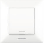 Panasonic Întrerupător simplu Panasonic Arkedia Slim, cu lumină, alb, incl. ramă (P-SA.1L)