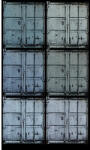 Marburg Fototapet vlies Marburg Smart Art Easy 47217 aspect industrial albastru 159x270 cm (47217)