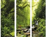 Pure Living Tablou sticlă Pure Living Fairy Tale Forest 3 x 30x80 cm (GLA1120C-DT)