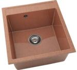 FAT Chiuvetă bucătărie granixit 1 cuvă FAT Avangard 224 51x46 cm fără picurător Dark Selmon (224-239) Chiuveta