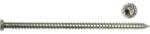 Reyher Șuruburi montaj rame/tocuri Dresselhaus 7, 5x132 mm oțel zincat, pentru tâmplărie PVC, 100 bucăți (0/6612/001/7,5X132/01)