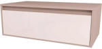 Devo Dulap bază lavoar baie suspendat Devo Cristal 2.0 90x32 cm PAL roz sertar cu închidere lentă (PO2-SU1S90x32-P45)