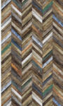 Marburg Fototapet vlies Marburg Smart Art Easy 47245 aspect lemn maro-albastru 159x270 cm (47245)