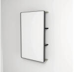 Devo Oglindă baie cu LED și etajeră Devo Sonus 2.0, 55, 5x94 cm, bej/negru, IP 44 (SO2-LUPL55x94-F89)