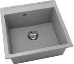 FAT Chiuvetă bucătărie fatgranit 1 cuvă FAT Avangard 225 51x51 cm fără picurător Dark Grey (225-1007) Chiuveta