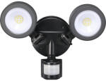 Top Light Aplică LED exterior Tarraco 2x10W 1900 lumeni, senzor de mișcare, IP65, negru (TARRACO C PIR)